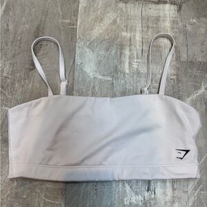 GymShark Women's White Sports Bra
